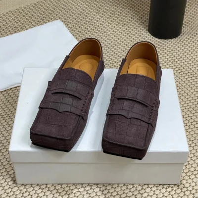 Genuine Leather Slip-ons